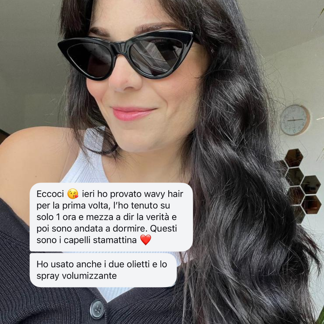 Wavy hair - accessorio capelli per onde senza calore