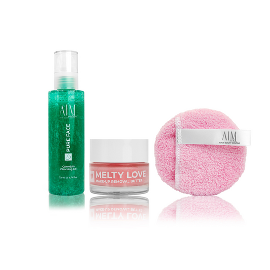 Doppia detersione kit + beauty glove in regalo!